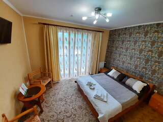 Отель Цвит Папороти Яремче Двухместный номер с 1 кроватью и видом на горы-1